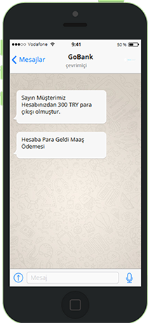 NetCekim sms